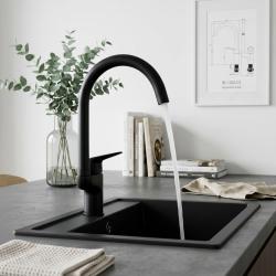 black-kitchen-faucet-modern-design